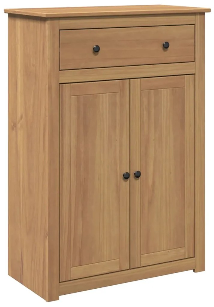 vidaXL Panama tömör fenyőfa cipőtároló szekrény 80 x 40 x 114 cm