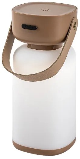 Rabalux 77143- LED Dimmelhető újratölthető érintős kültéri asztali lámpa FUNES LED/3W/5V IP44 barna