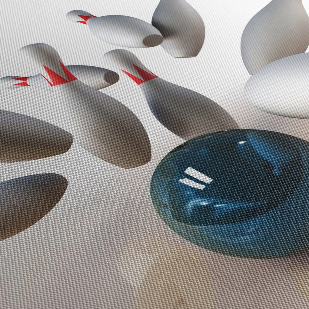 Kép - bowling (120x50 cm)