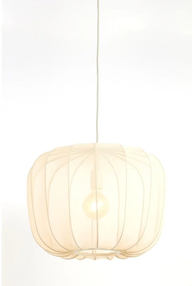Krémszínű mennyezeti lámpa ø 50 cm Plumeria – Light & Living