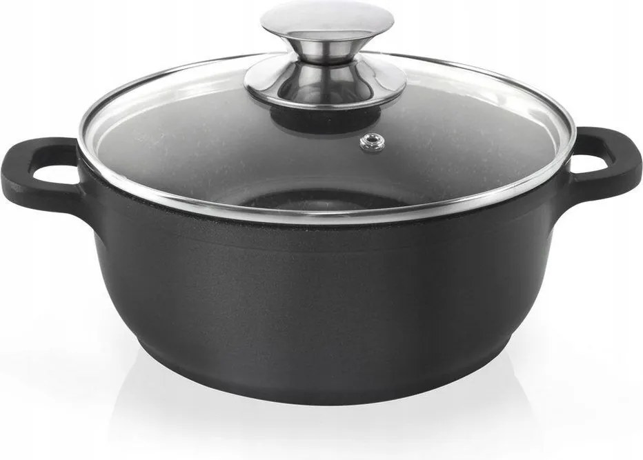 Gránit Fazék Tapadásmentes Indukciós Fedővel 20CM 2,3L