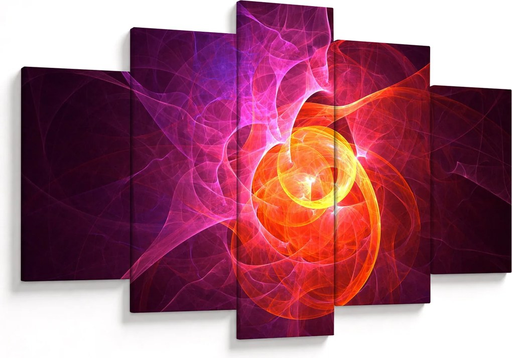 Modern absztrakt kép (150x105 cm)