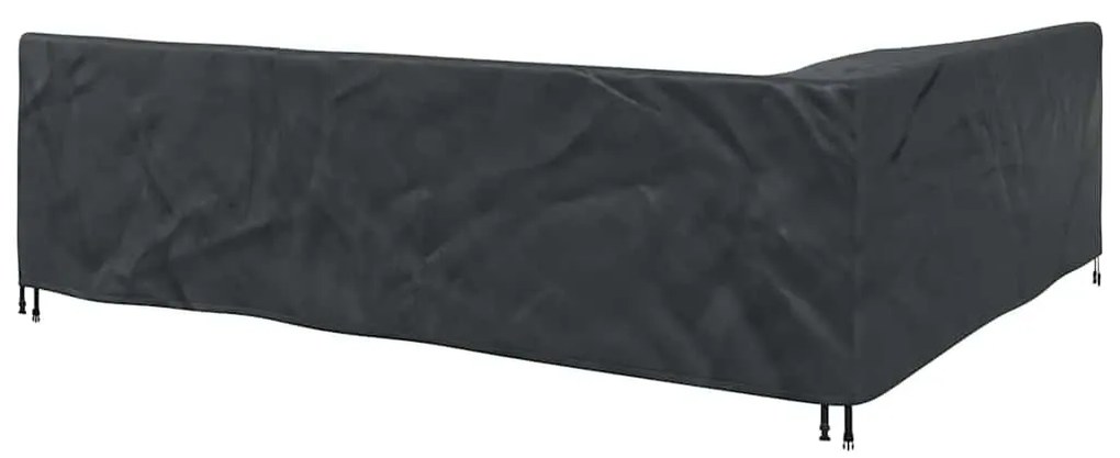 Kültéri bútor takaró Fekete 286 x 222 x 80 cm 600D szövet
