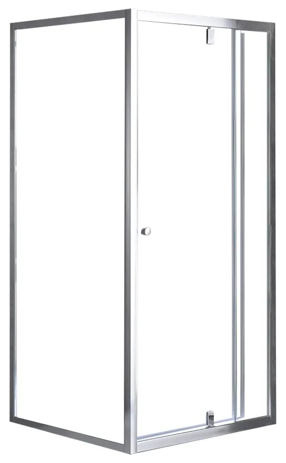 Flexi 80x80 cm falsíkra szerelhető szögletes zuhanykabin zuhanytálca nélkül