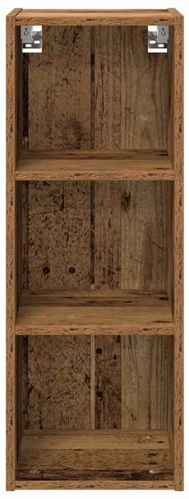 Függő szekrény polcokkal Riga Öreg fa 30 x 29,5 x 80 cm Faanyag