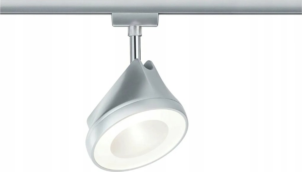 Paulmann URail spotlámpa Arena 15W matt króm/króm, fényerőszabályozható 95446