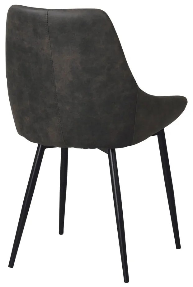 Sötétszürke étkezőszék szett 2 db-os Sierra – Rowico