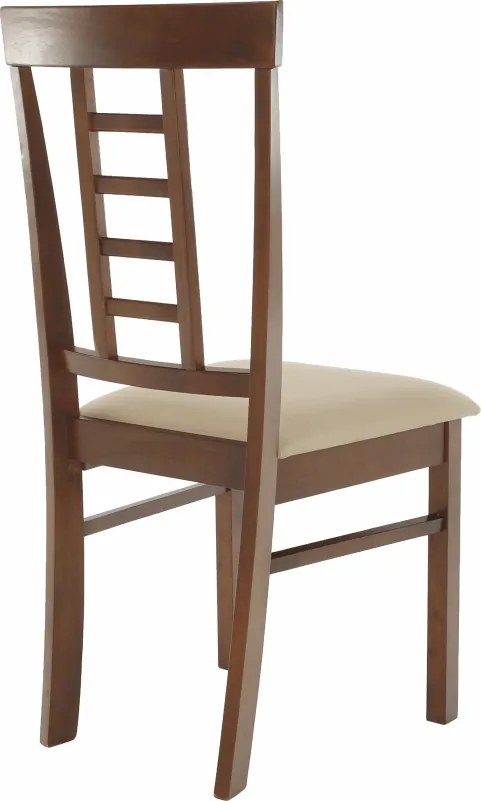 Étkezőszék, dió/bézs, OLEG NEW