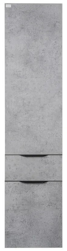 TMP VOX SZÜRKE fali fürdőszobai ÁLLÓSZEKRÉNY - 160 x 38 cm