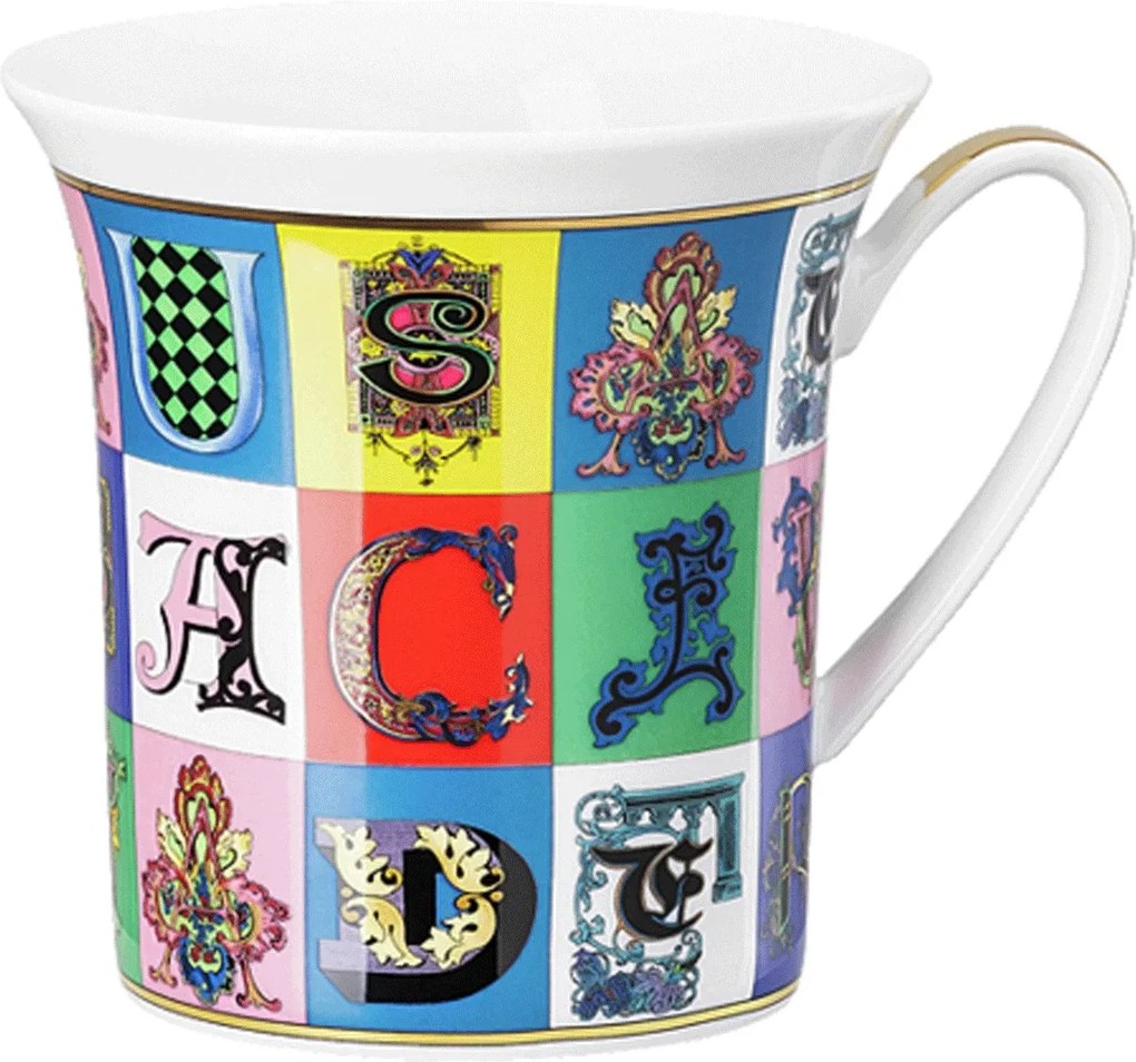 Versace Holiday Alphabet bögre