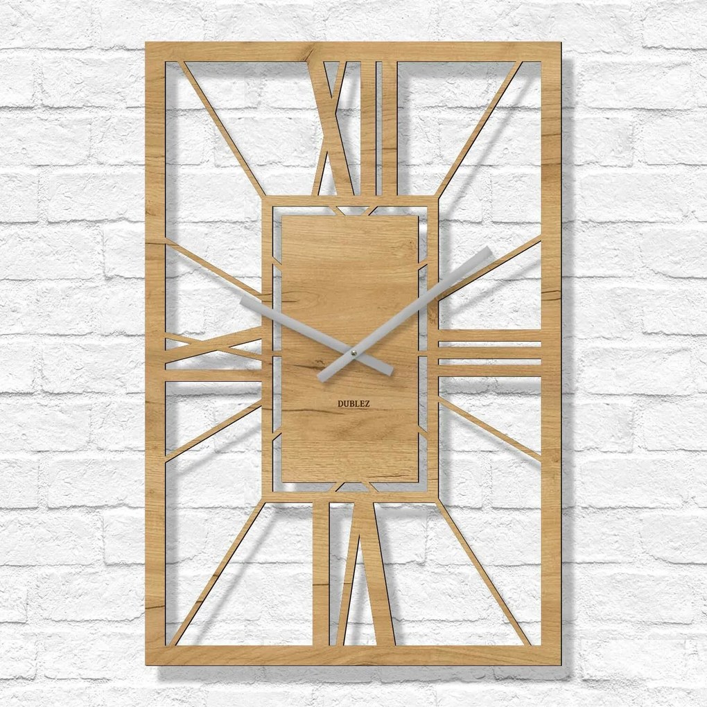 DUBLEZ | Római számokkal ellátott óra - Arch Deco