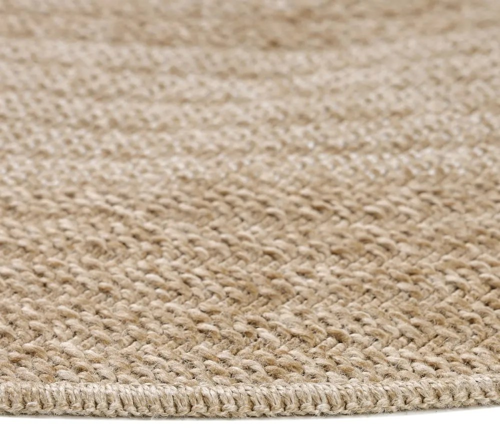 Bézs kerek kültéri szőnyeg ø 160 cm Comilla – Ayyildiz Carpets