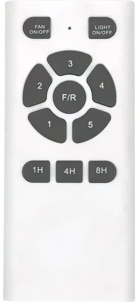 ZEVENTI - LED mennyezeti ventilátor URBINO LED/20W/230V Wi-Fi Tuya fehér + távirányító