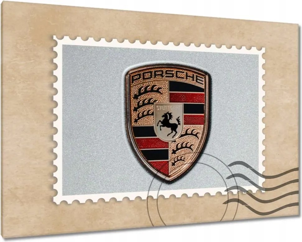 Vászonkép 60x40 Porsche logó