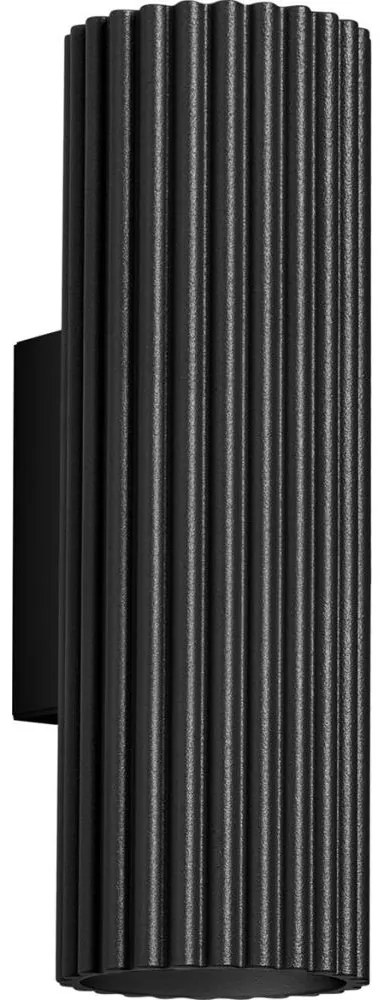 Sollux SL.1649 - Fali lámpa KARBON 2xGU10/10W/230V fekete