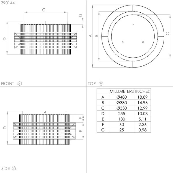 Eglo 390144 - Mennyezeti lámpa OLTAMAR 3xE27/40W/230V krémes