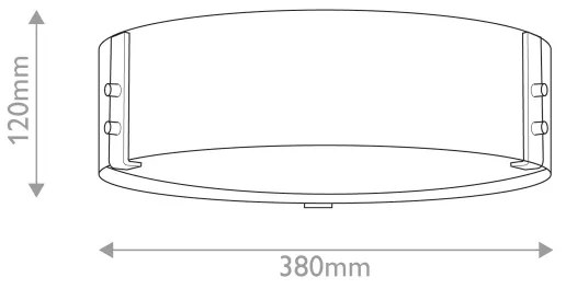 Hinkley HK-SAWYER-F-M-SQ - Mennyezeti lámpa SAWYER 3xE14/40W/230V átm. 38cm barna