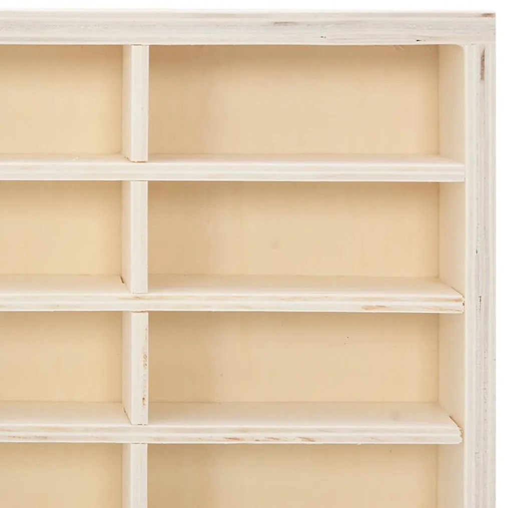 fa gyűjtői vitrin 60 rekesszel 60x4,5x40,5 cm