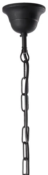 ONLI - Csillár láncon CANDELA 5xE14/6W/230V fekete