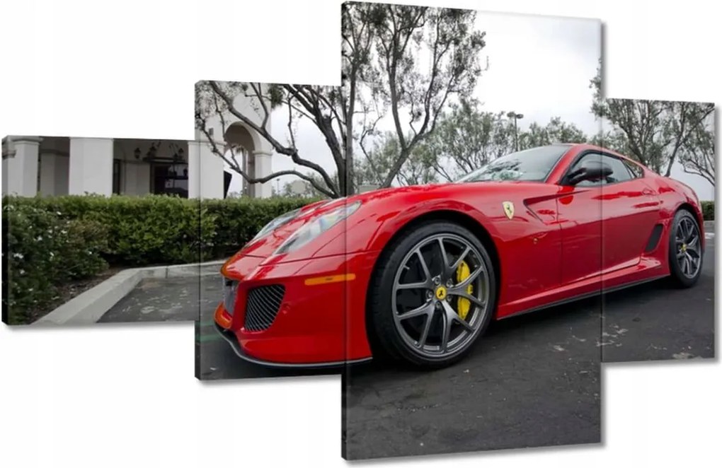 Képek 130x80 Piros Ferrari autó