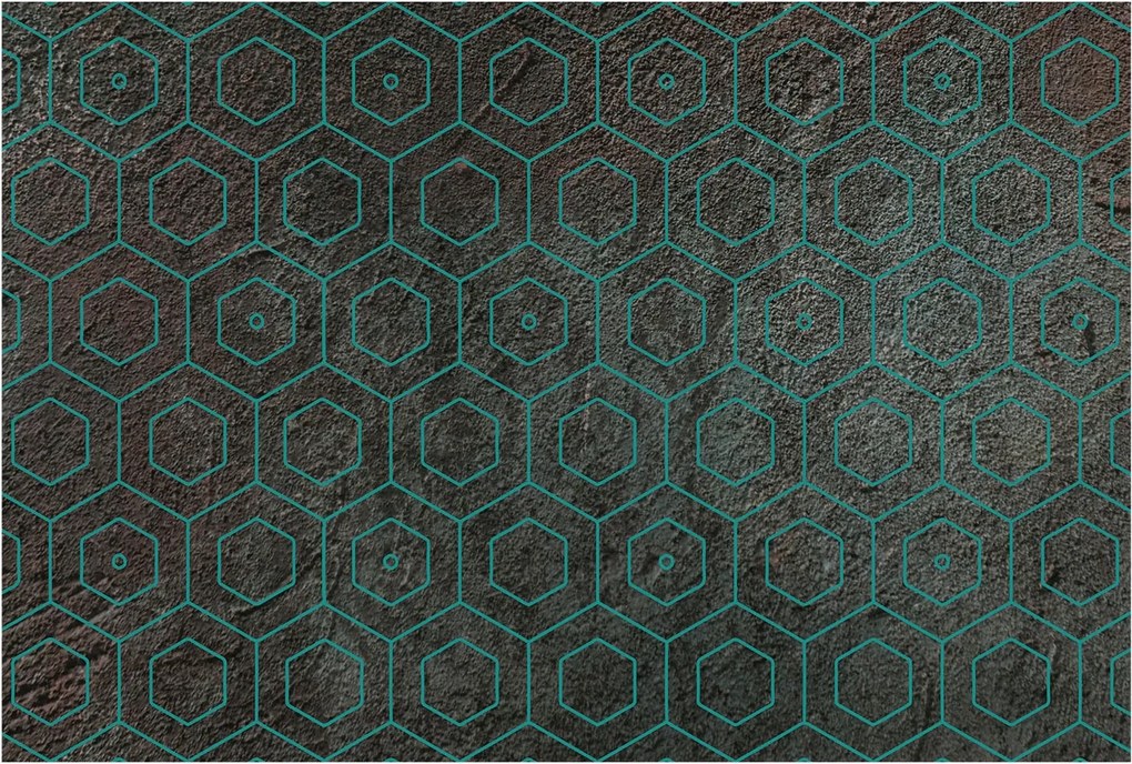 Dekoratív fotótapéta az irodába Geometrikus minta 104x70 Ragasztó