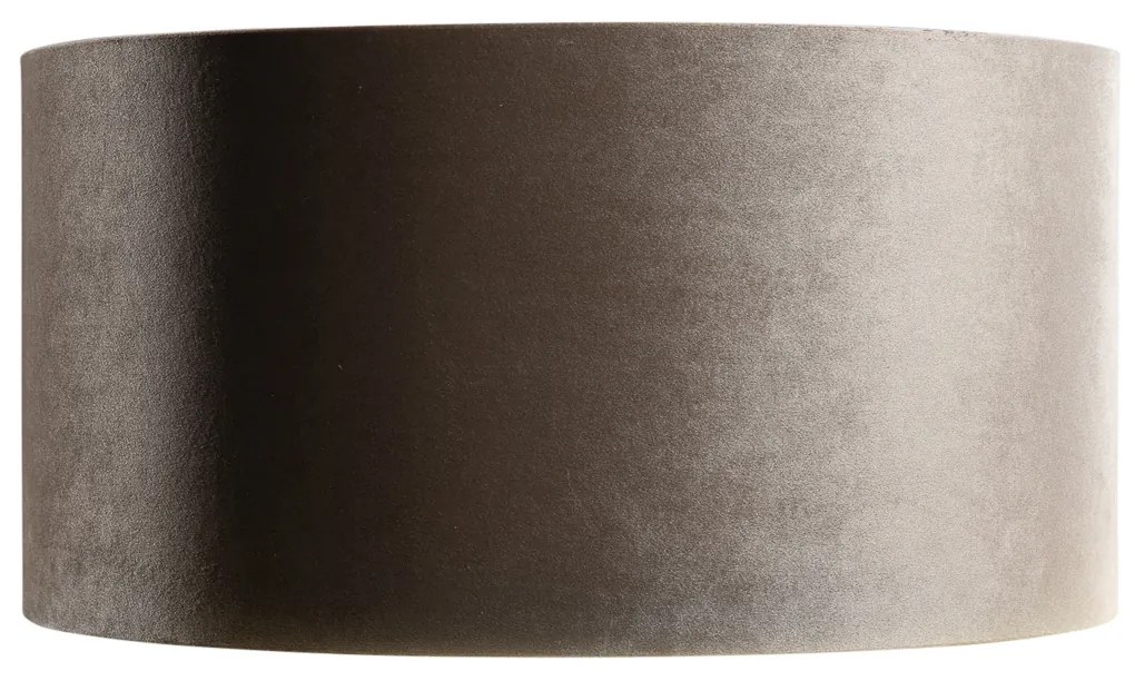 Bársony lámpabúra taupe 50/50/25