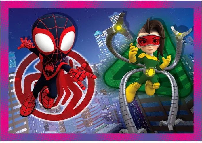 Pókember Spidey 4 az 1-ben puzzle Clementoni