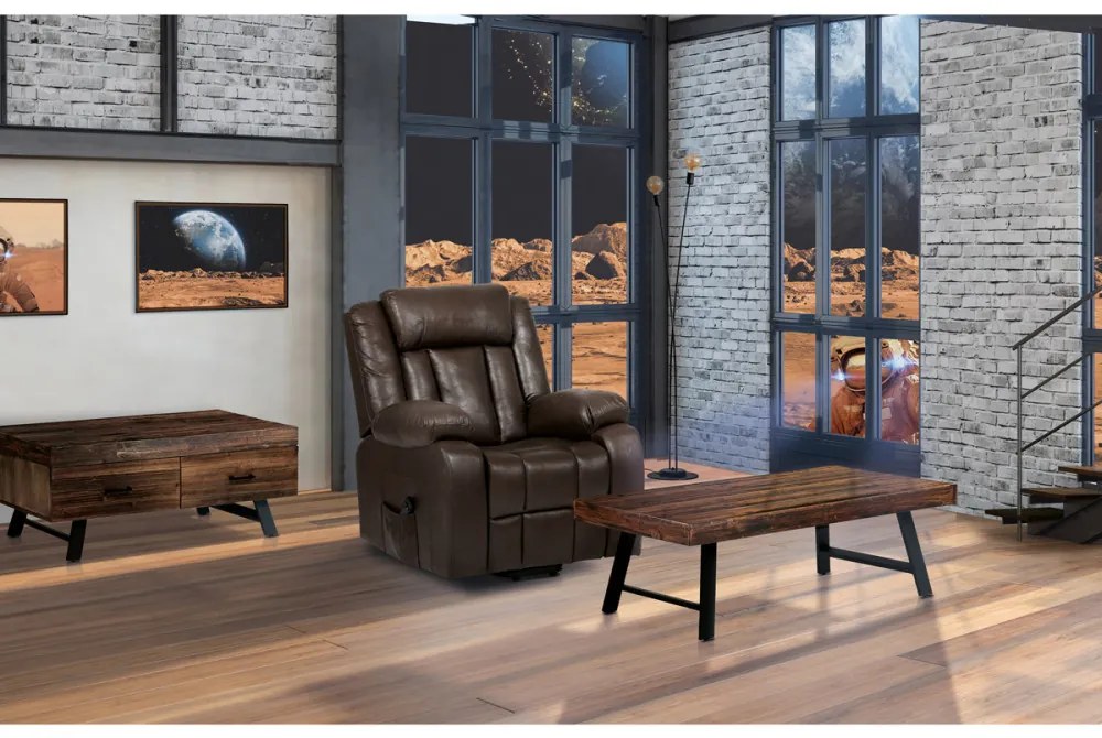 Măsuță de cafea din Pin Masiv, Dimensiune 120x60 cm