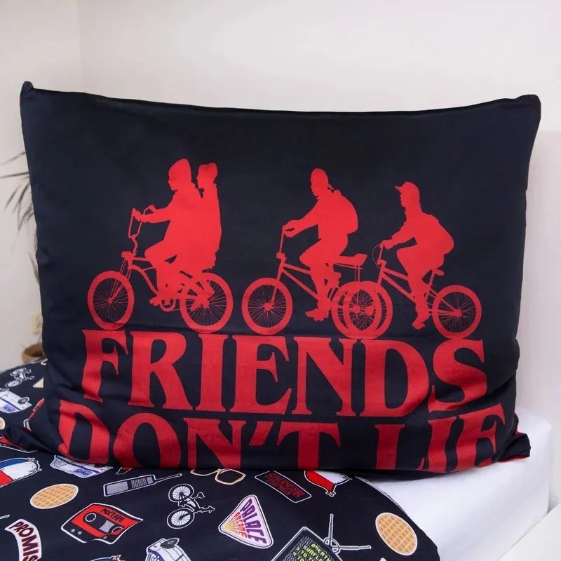 Stranger Things Upside Down Dark ágyneműhuzat 140×200cm, 70×90 cm