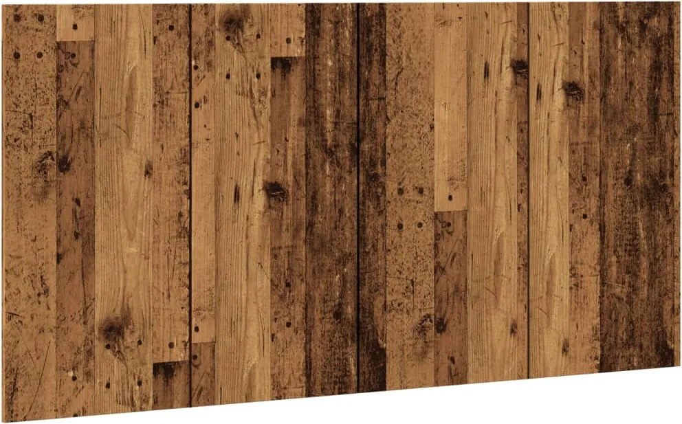 vidaXL antik fa színű szerelt fa ágyfejtámla 160x1,5x80 cm