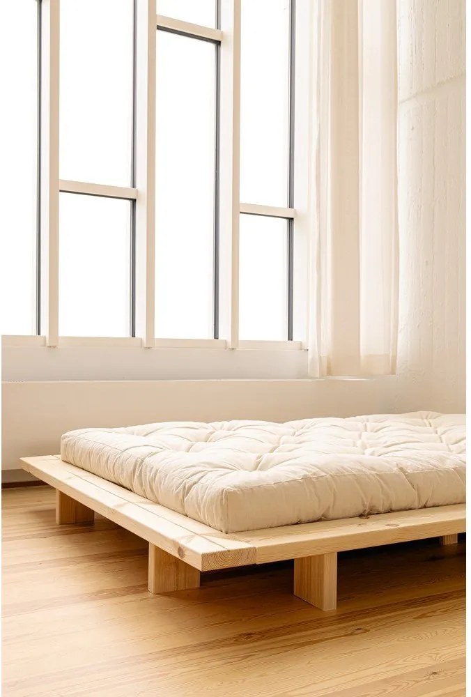 Fehér extra puha futon matrac 180x200 cm Double Latex – Karup Design