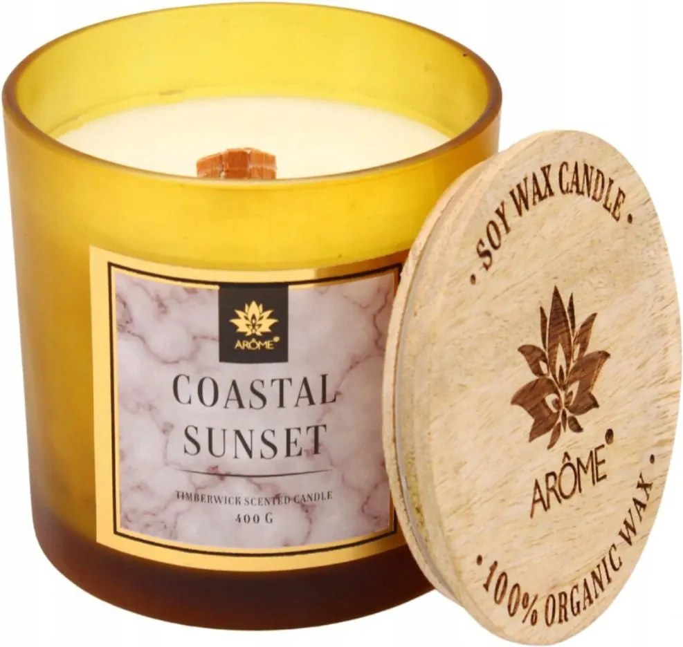 Arôme Fa kanócos gyertya 400 g Naplemente