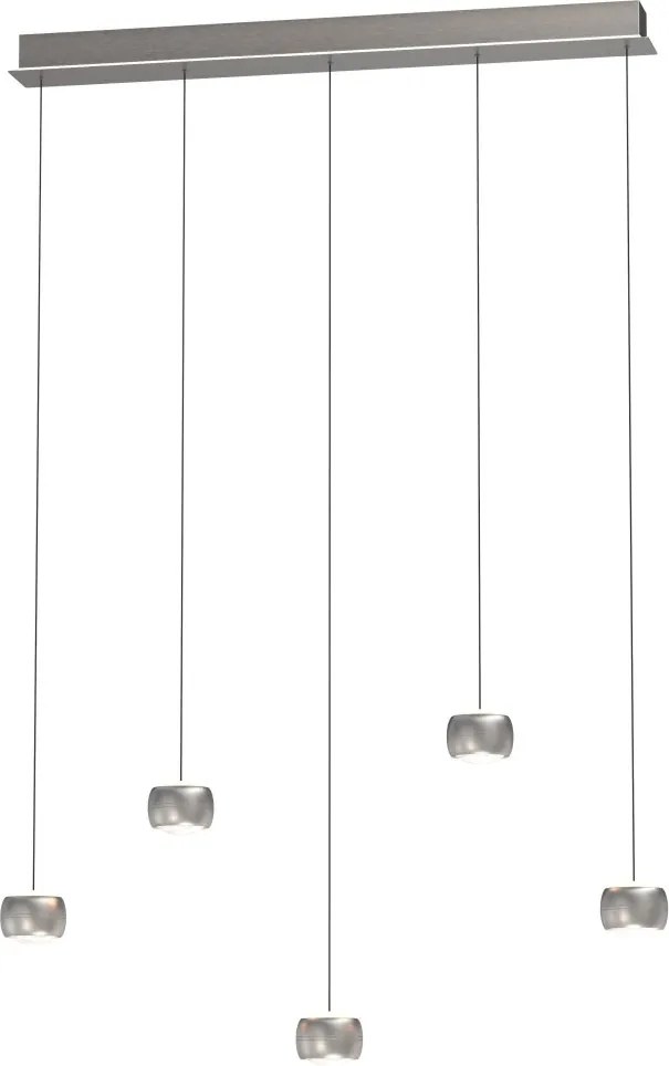 AVIANO LIGHTING 7039-503 QUIBERON Többágú Függesztett Lámpa Matt Nikkel LED IP20