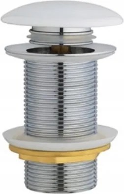 Kerámia Mosdódugó Klikk Csaptelep Fehér Túlfolyó Nélküli Mosdókhoz