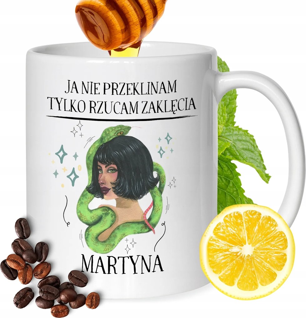 Bögre Martinának Barátnőknek Ajándék Nyomtatott Fehér 330ml