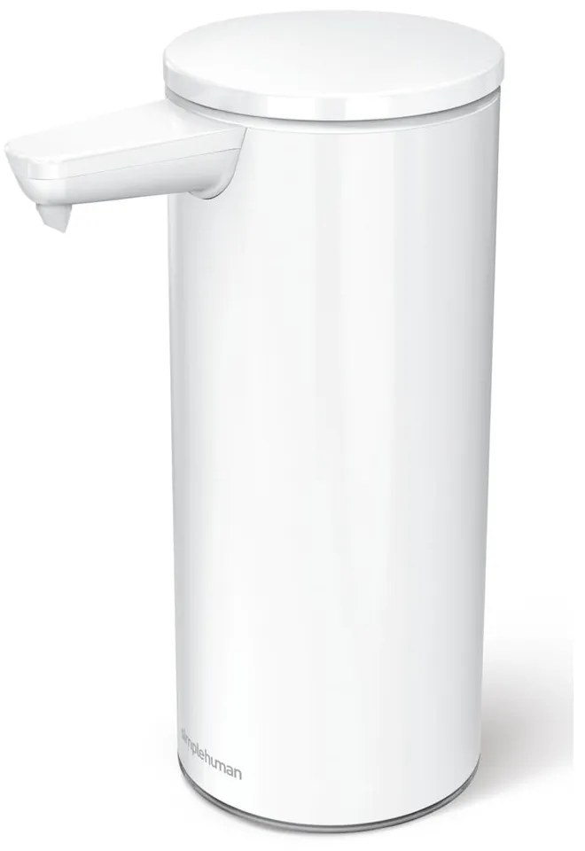 Fehér automata fém szappanadagoló 266 ml – simplehuman