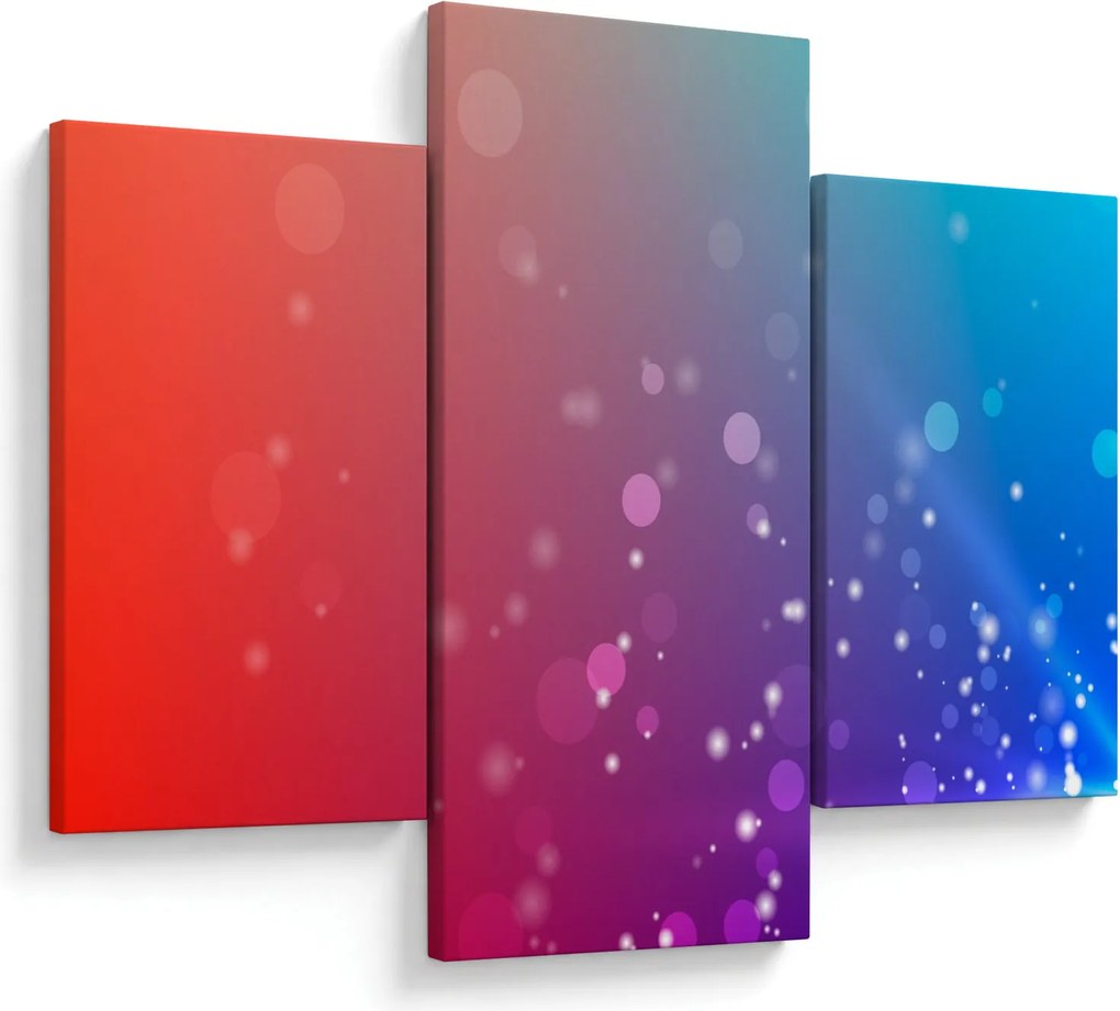 Modern absztrakt kép (90x60 cm)