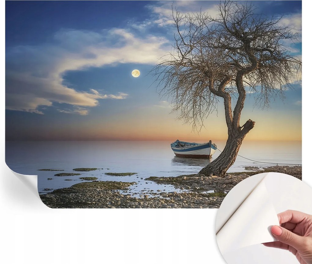 Öntapadós tapéta Divatos 3D fali ragasztóval Nyugodt tájkép 208x146 cm