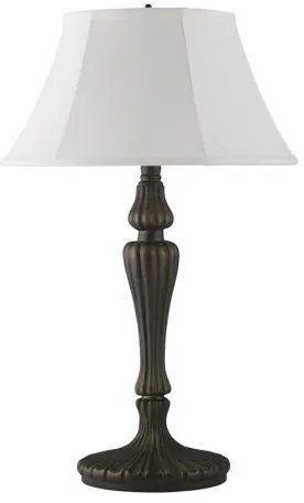 Searchlight EU46091WH - Asztali lámpa AMY 1xE27/60W/230V