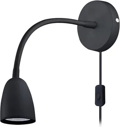 LED fali lámpa Solight fekete WO54-B
