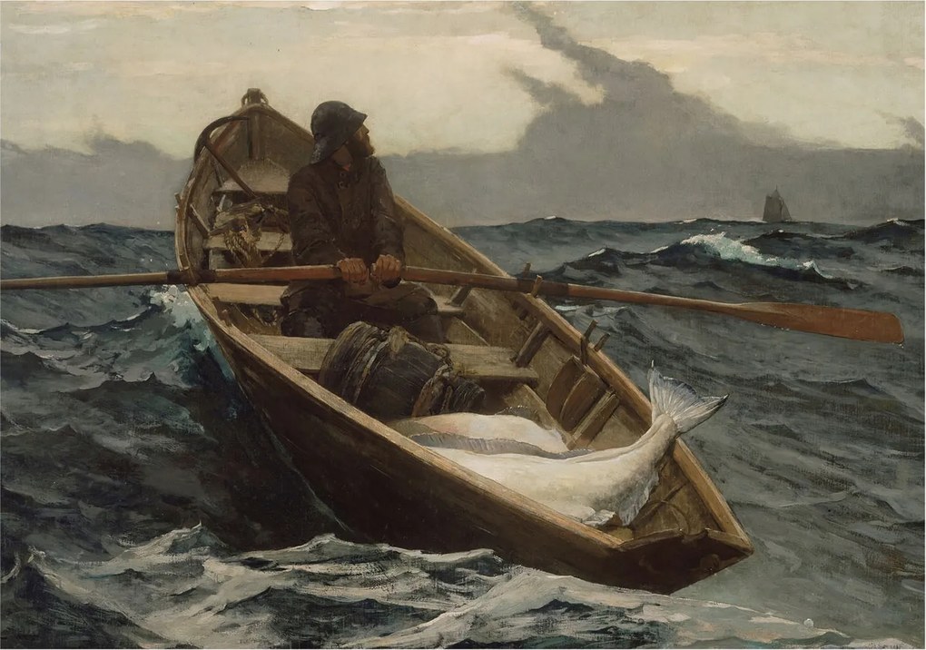 Flizelina Dekoratív Fotótapéta Hálószoba Halász a tengeren 312x219 Ragasztó