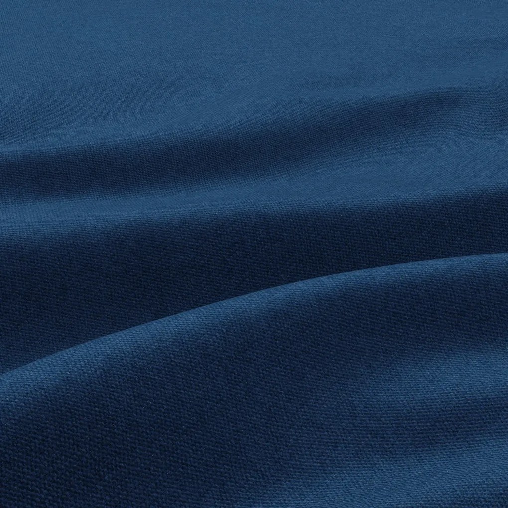 Zeus kanapé, bársony, hab töltet, egyenes kartámasz, kék