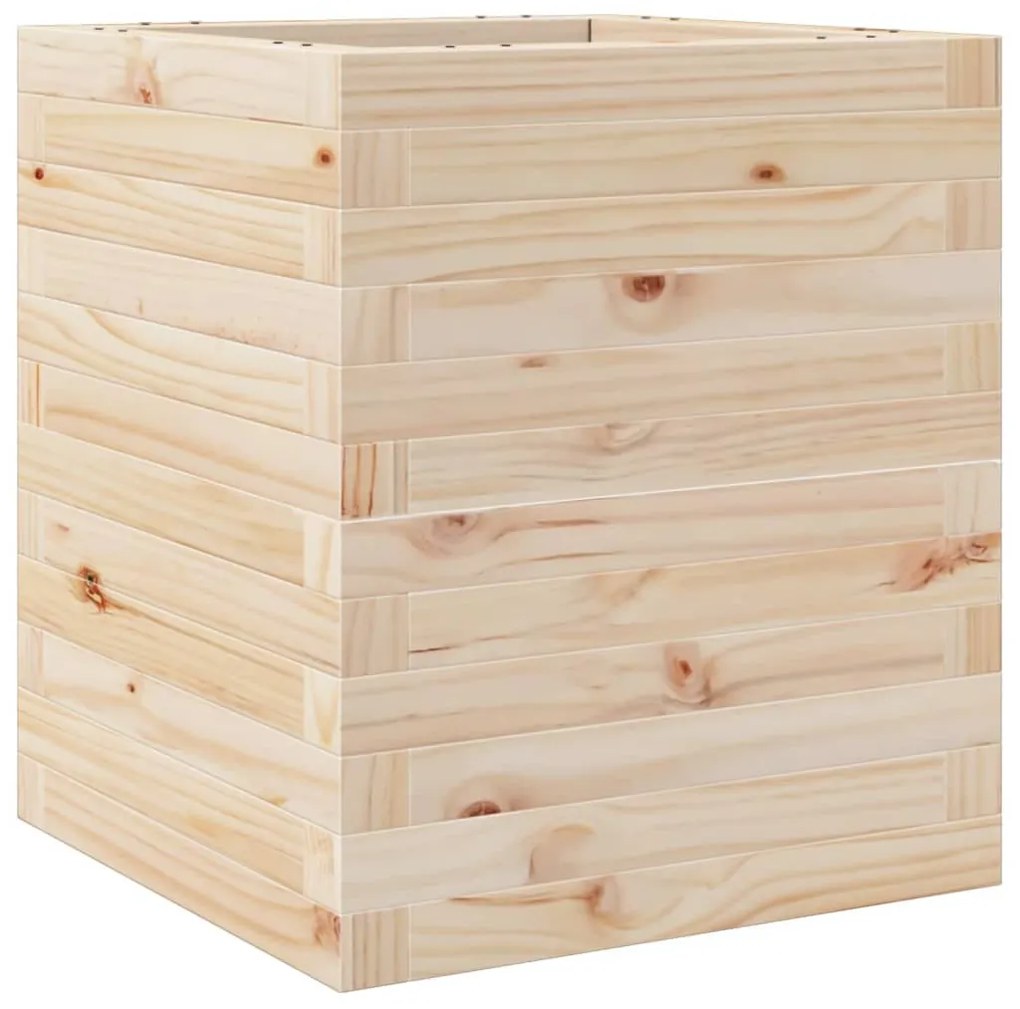 vidaXL tömör fenyő kerti virágláda 40x40x46 cm