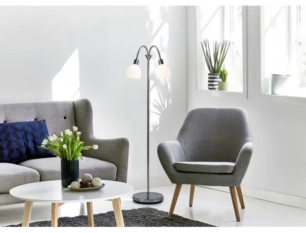 Nordlux - Állólámpa RAY 2xE14/25W/230V fényes króm