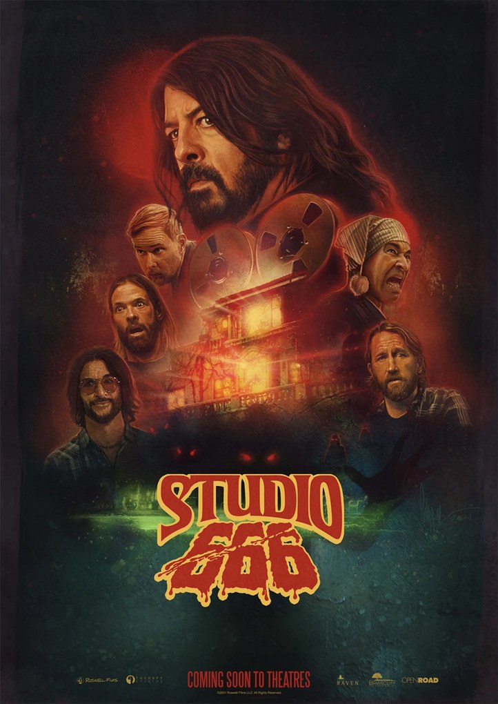 Studio 666 poszter Dave Grohl Foo Fighters