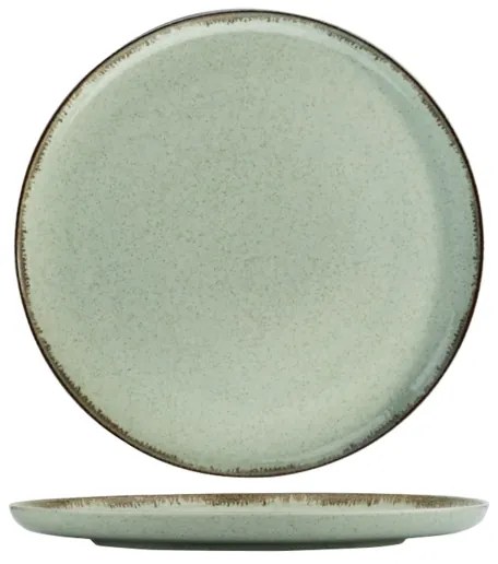 24 részes zöld porcelán étkészlet