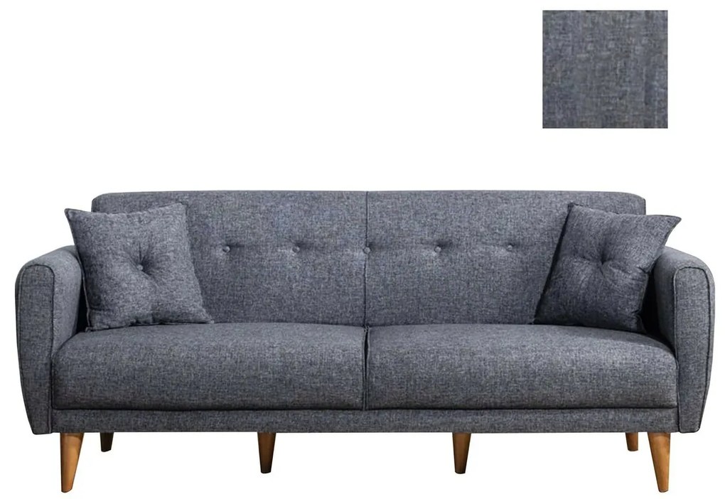 Aria Dark Grey kinyitható kanapé