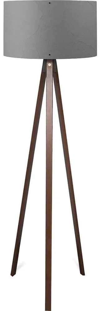 AYD állólámpa 1xE27/40W/230V barna/szürke