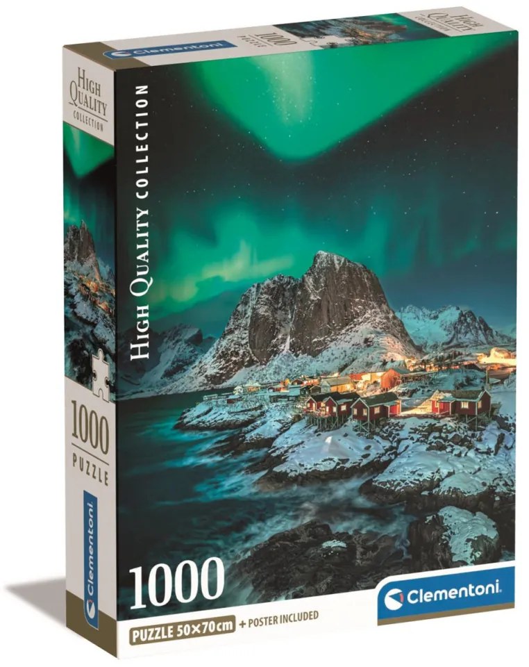 Norvégia Lofoten 1000 db-os Compact puzzle Clementoni
