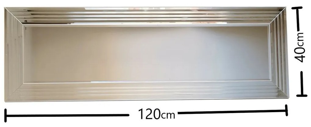 Silver tükör 40 x 120 cm